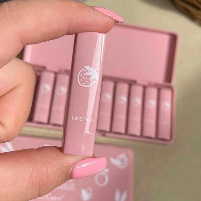 10pcs Dragon Ranee Mini Fruity Lipstick Set