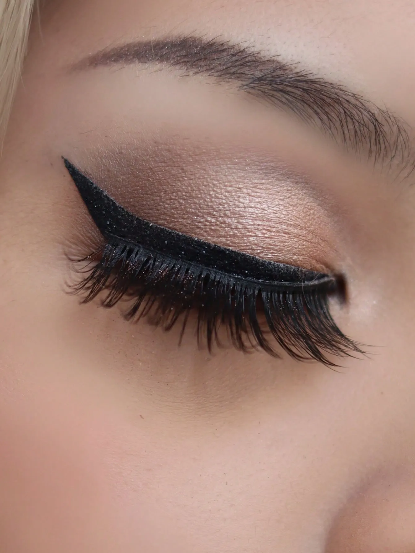 2sheets Eyeliner Print Tattoo Sticker