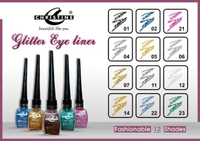CHRISTINE GLITTER EYE LINER 22
