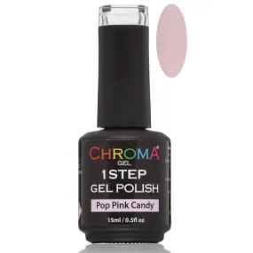 Chroma Gel Gel 1 Step Gel Polish Pop Pink Candy No.79
