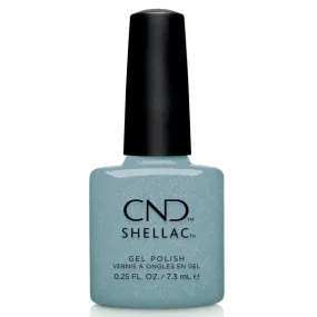 CND Creative Nail Design Shellac - Teal Textile