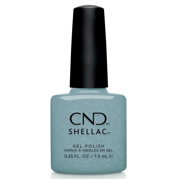 CND Creative Nail Design Shellac - Teal Textile
