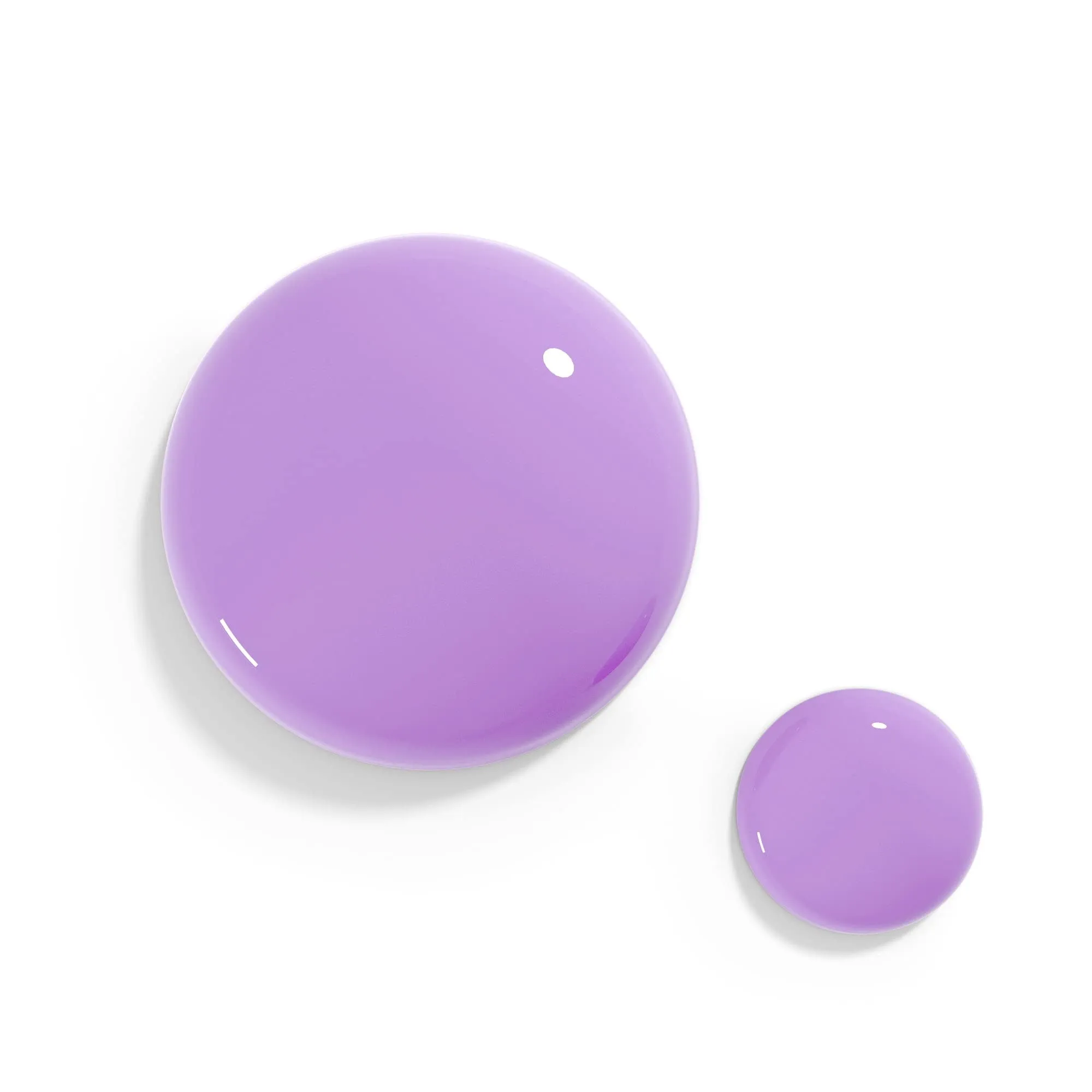 duri Nail Polish, 111S Sleeping Beauty Indigo, Pastel Lavender Purple, Opaque, 0.5 fl.oz.