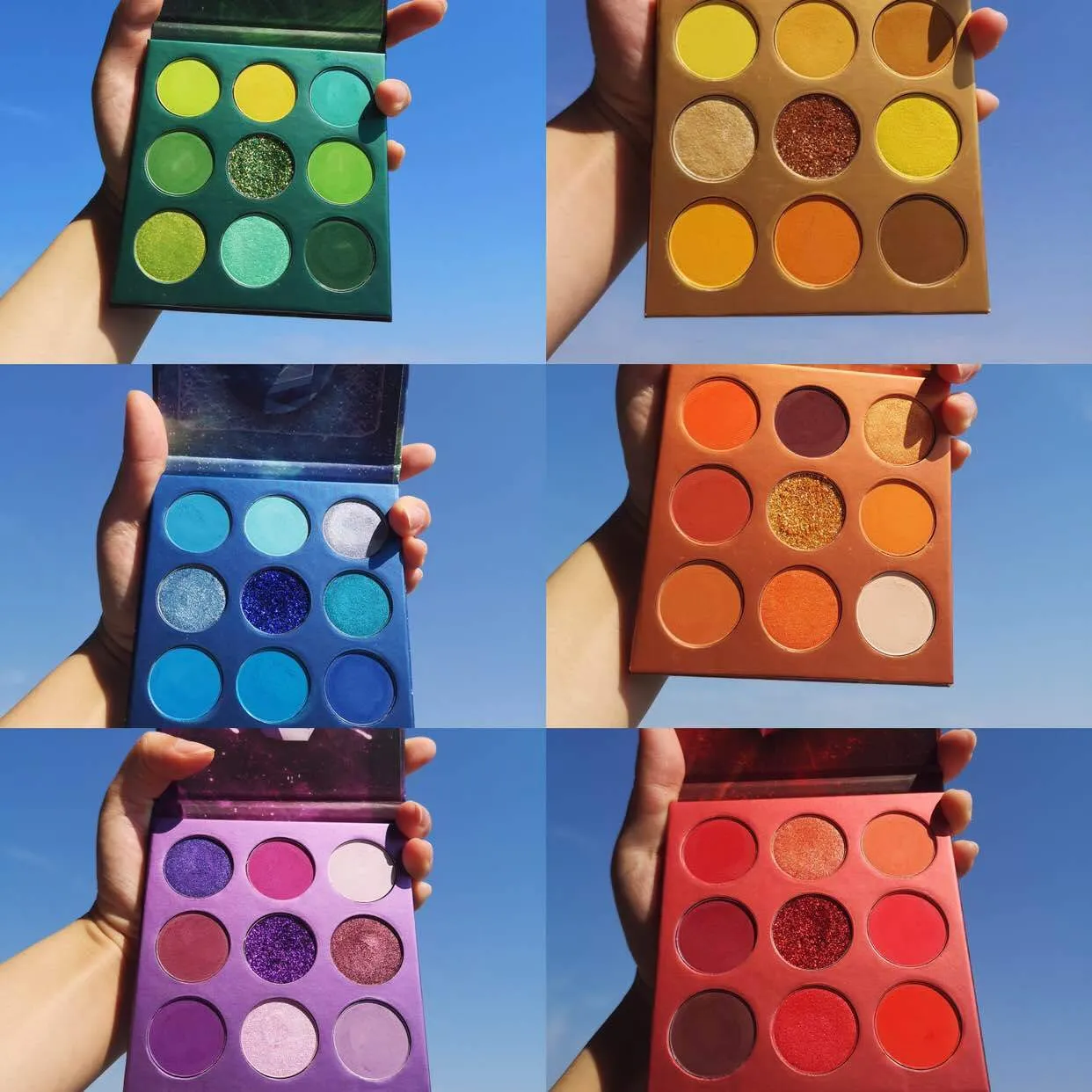 Gemstone Collection -54 Colors Shadow Palettes collection