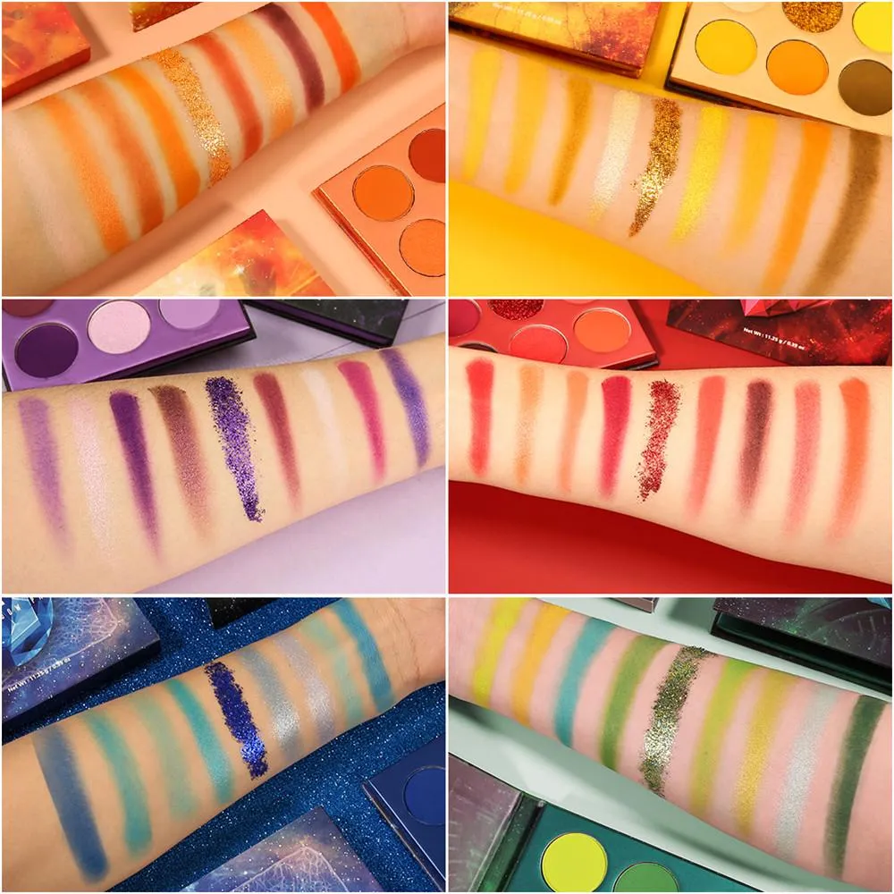 Gemstone Collection -54 Colors Shadow Palettes collection