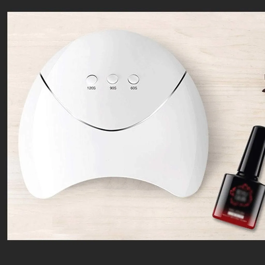 NEW Nail lamp-Portable LED Nail Lamp, Compact Gel Nail Dryer Light Curing LED Gel Nail Polishes Professionally, White