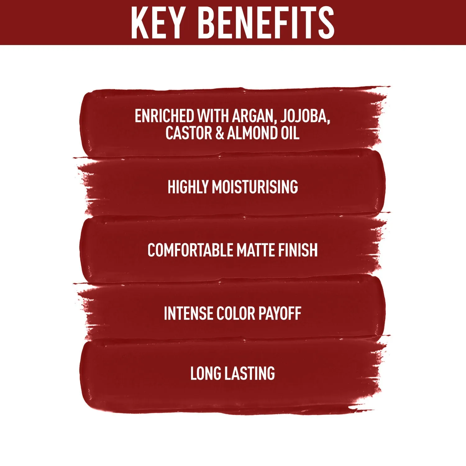 NY Bae Argan Oil Infused Matte Lipstick Runway Range Red - Showstopper 5 (4.5 g)