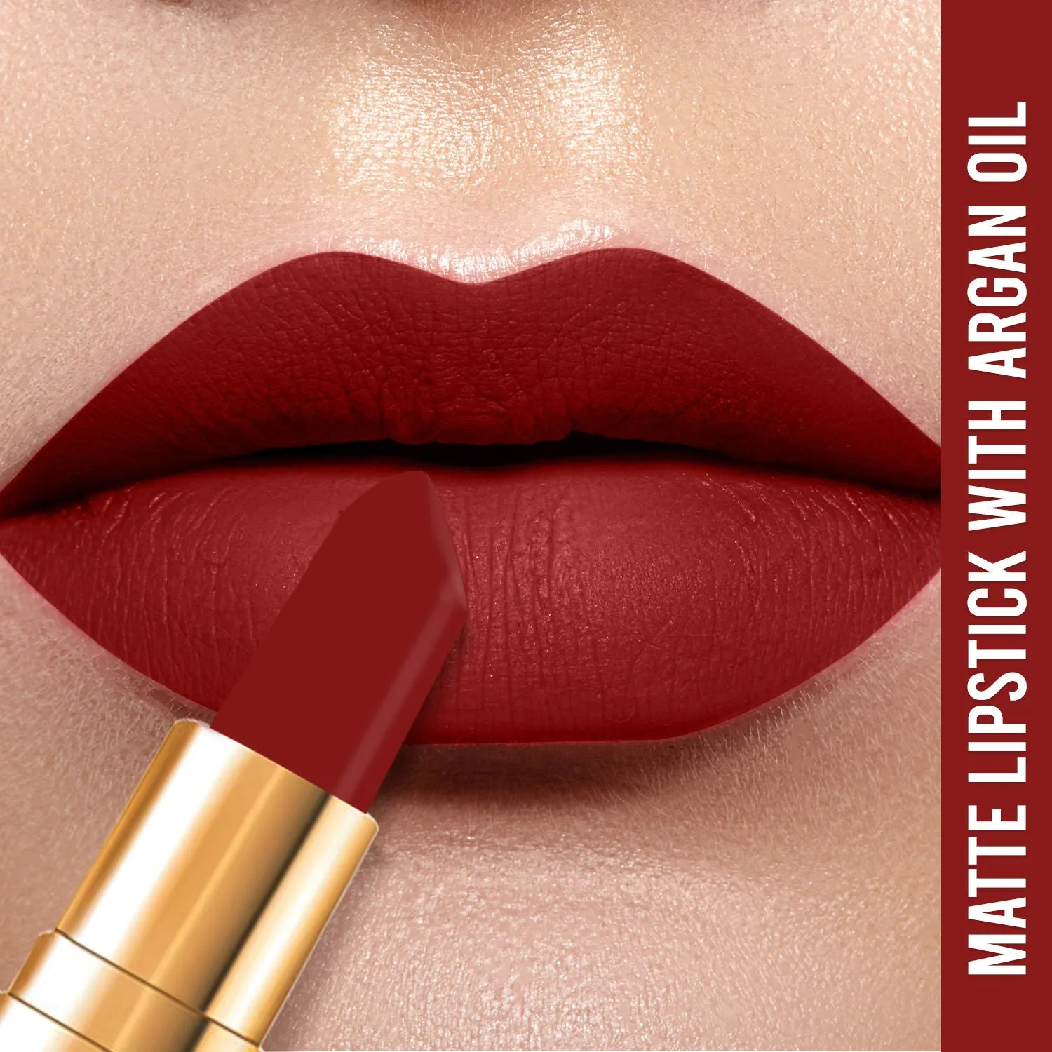NY Bae Argan Oil Infused Matte Lipstick Runway Range Red - Showstopper 5 (4.5 g)