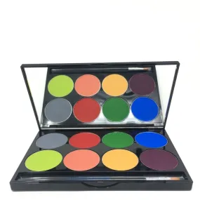 PARADISE MAKEUP AQ TROPICAL - 8 COLOUR FACE PAINTING PALETTE