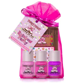 Piggy Paint Set - Rainbow Party