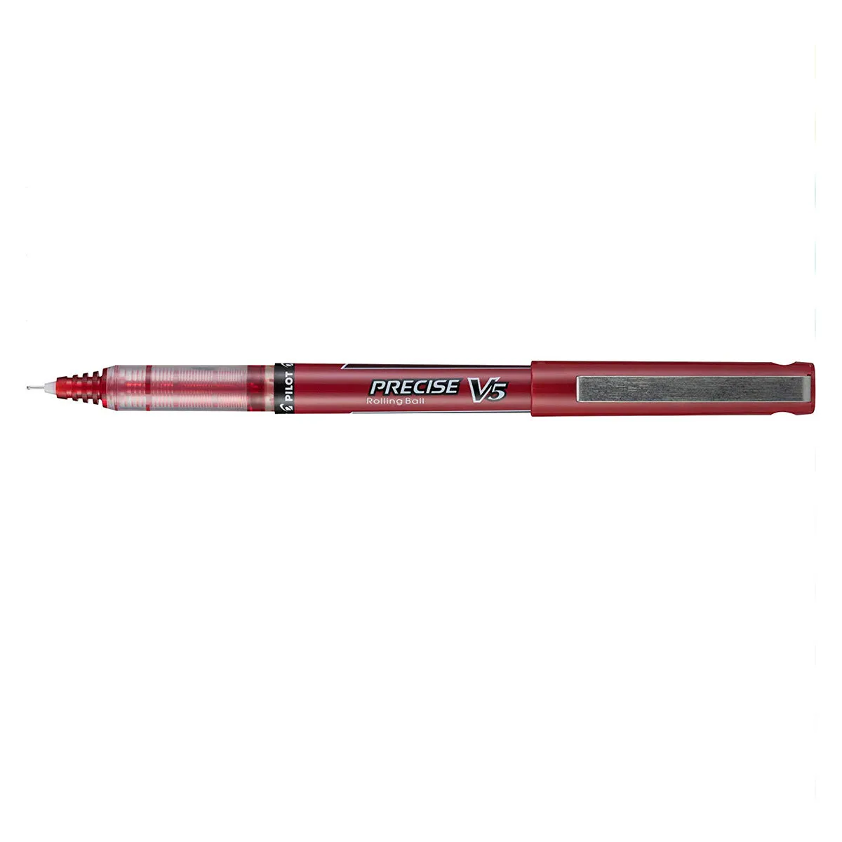 Pilot Precise V5 Red Extra Fine Rolling Ball Pen 0.5mm 26064
