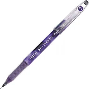 Pilot Rolling Ball Gel Pen - Precise P-700 Purple Barrel, Fine | 38621