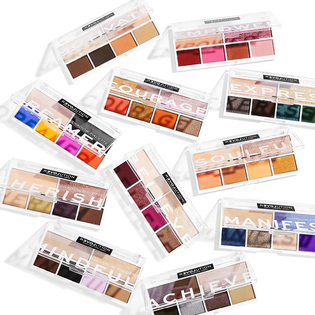 Relove By Revolution Colour Play Motivate Eyeshadow Palette