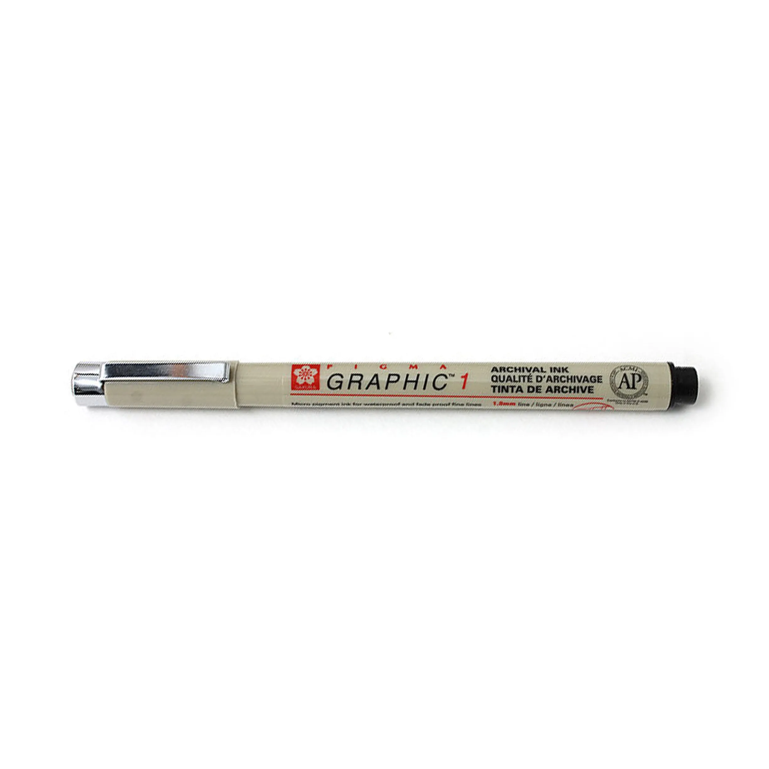 Sakura Pigma Graphic Pen, 1mm Bullet Nib