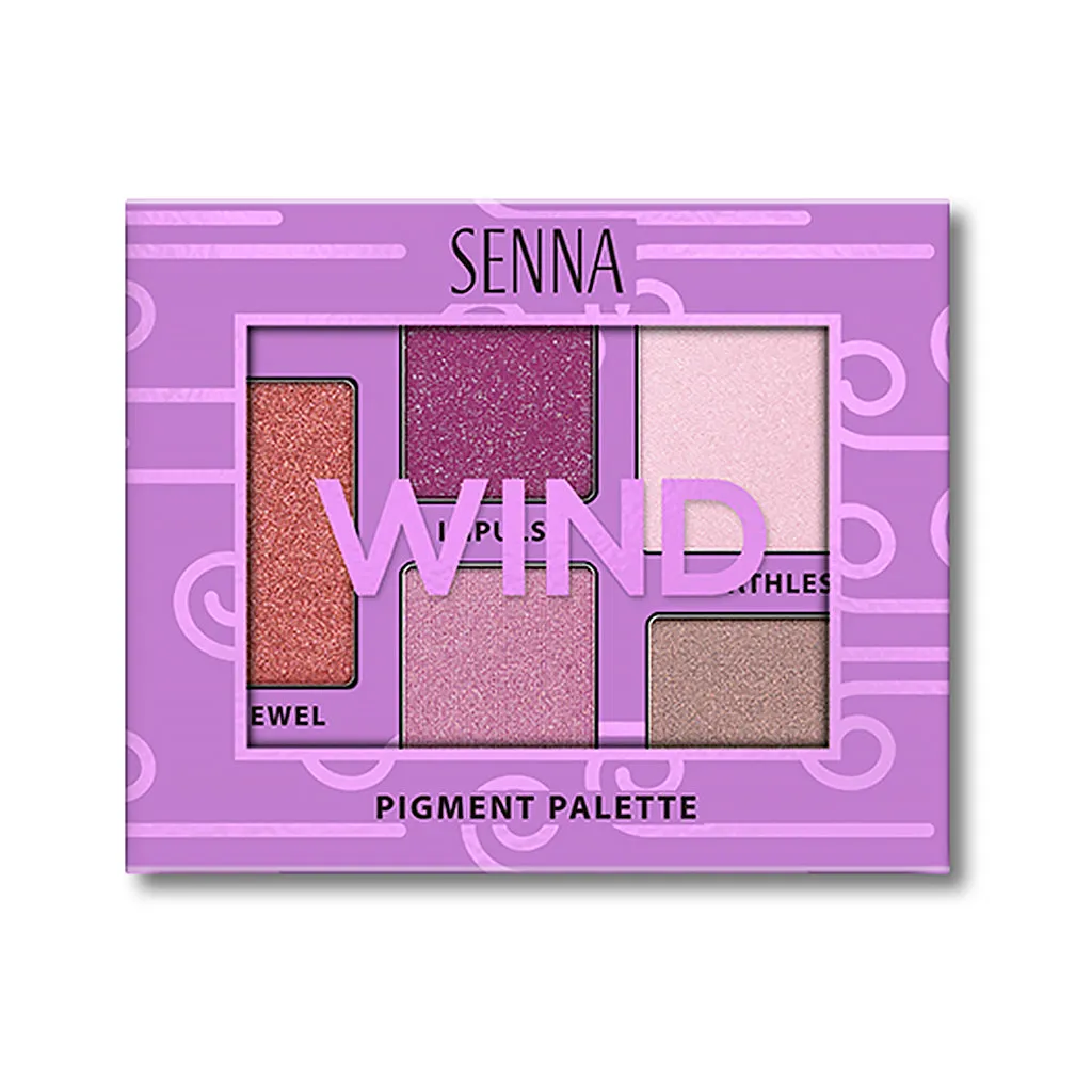 Senna Cosmetics Wind Pigment Eyeshadow Palette