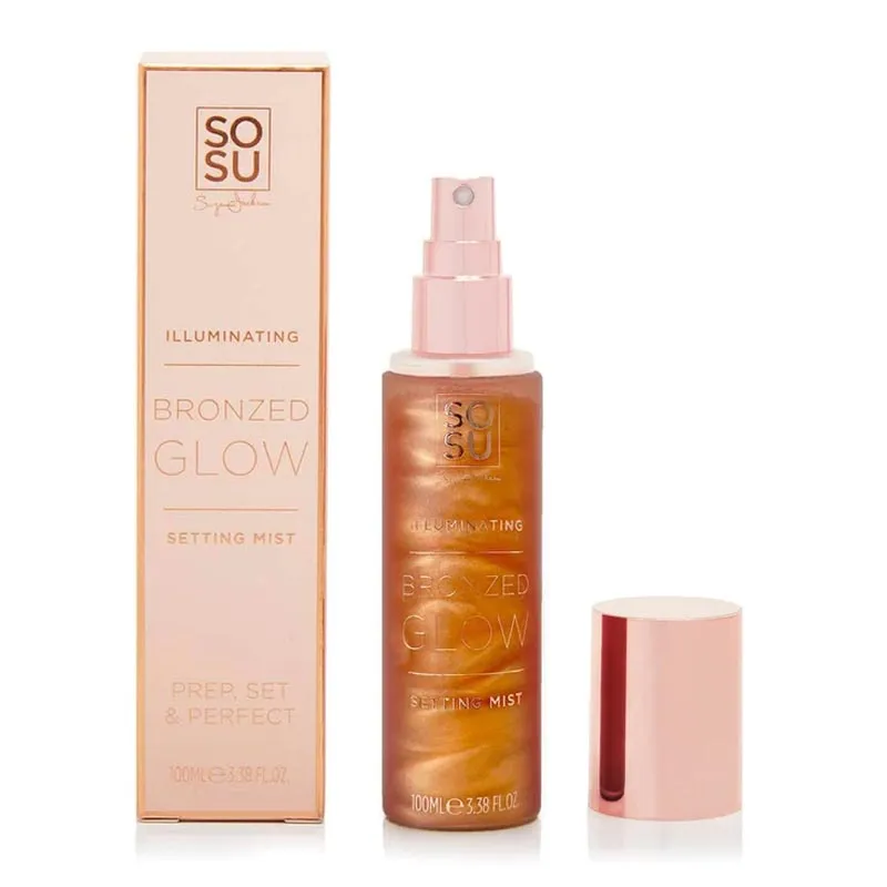 SOSU Cosmetics Illuminating Bronzed Glow Setting Mist Discontinued