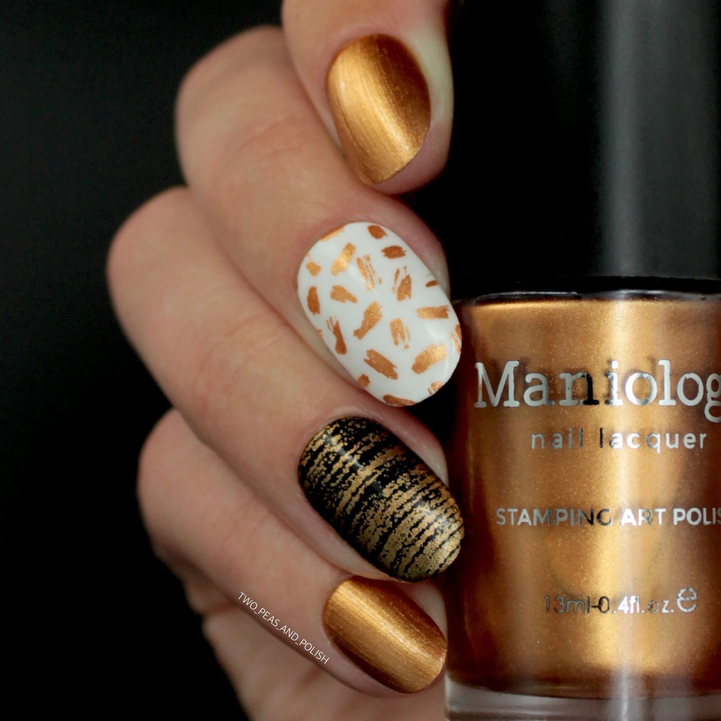 Spiced Orange (B248) - Copper Orange Stamping Polish