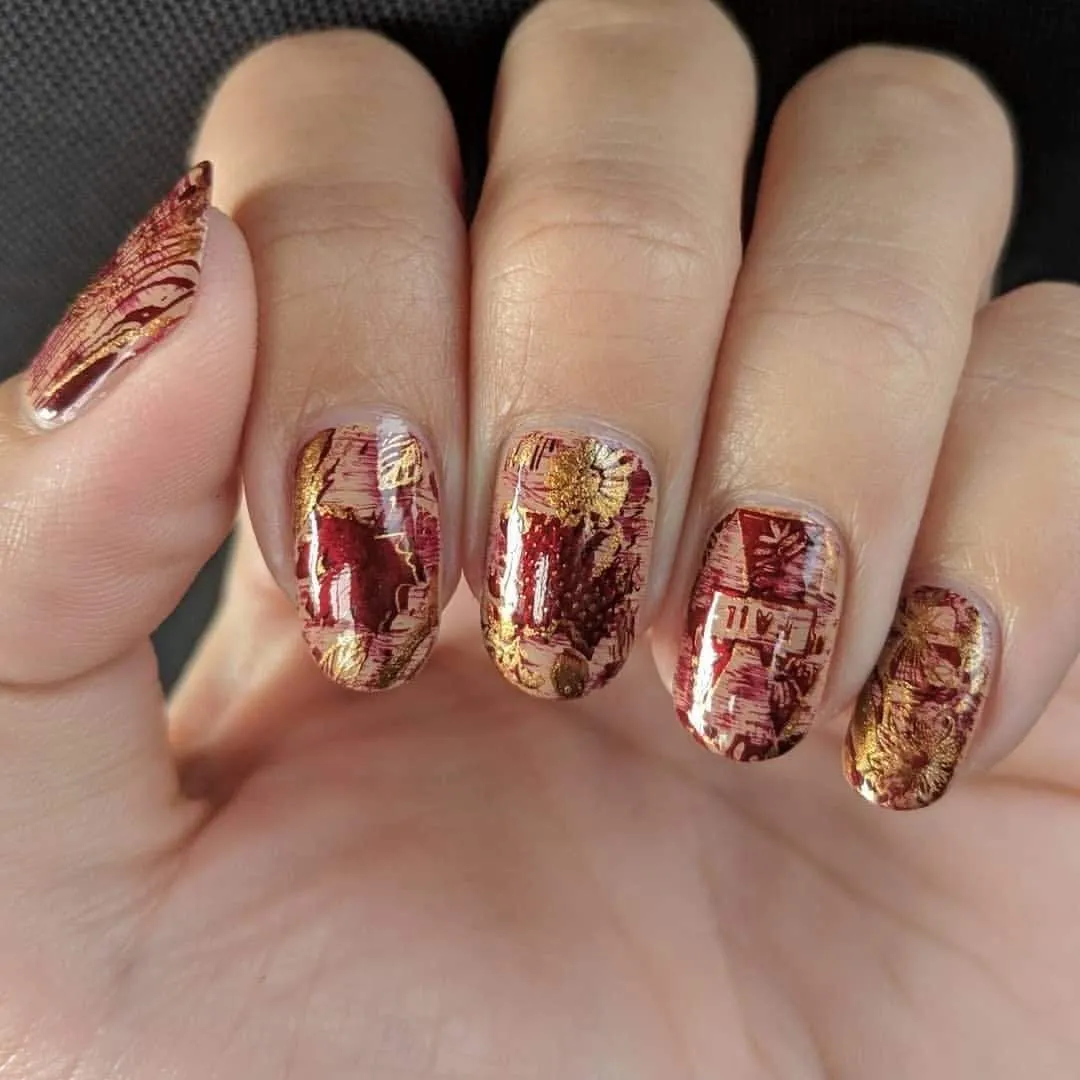 Spiced Orange (B248) - Copper Orange Stamping Polish