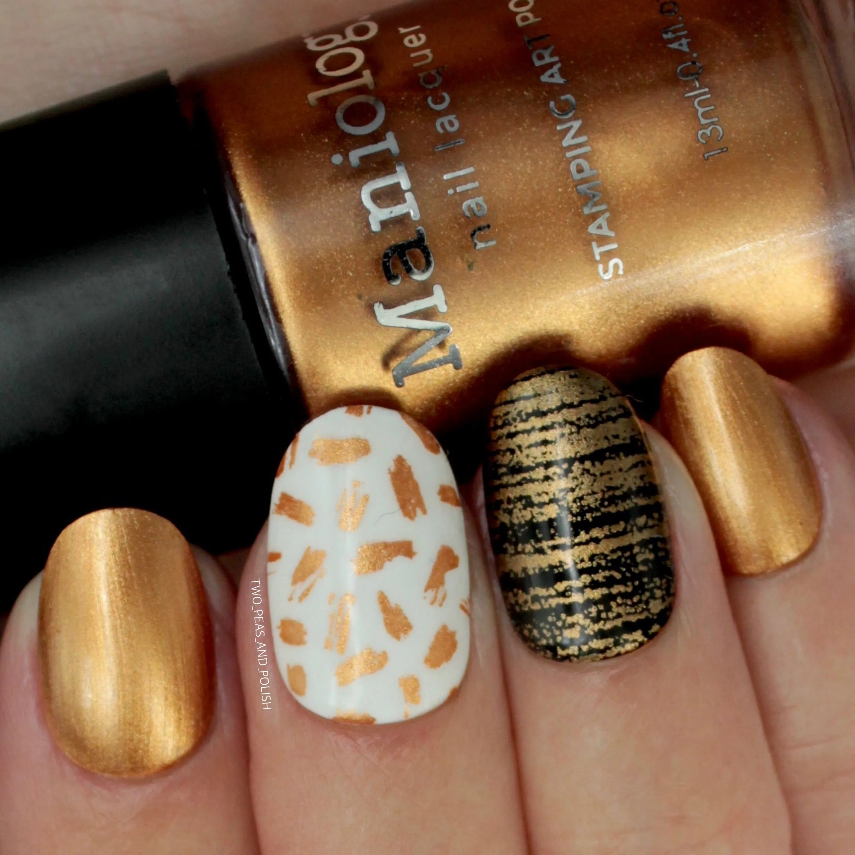 Spiced Orange (B248) - Copper Orange Stamping Polish