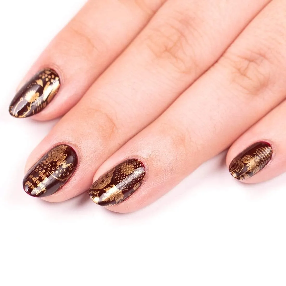 Spiced Orange (B248) - Copper Orange Stamping Polish