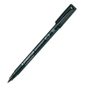 Staedtler Lumocolor Permanent Marker Black - Medium