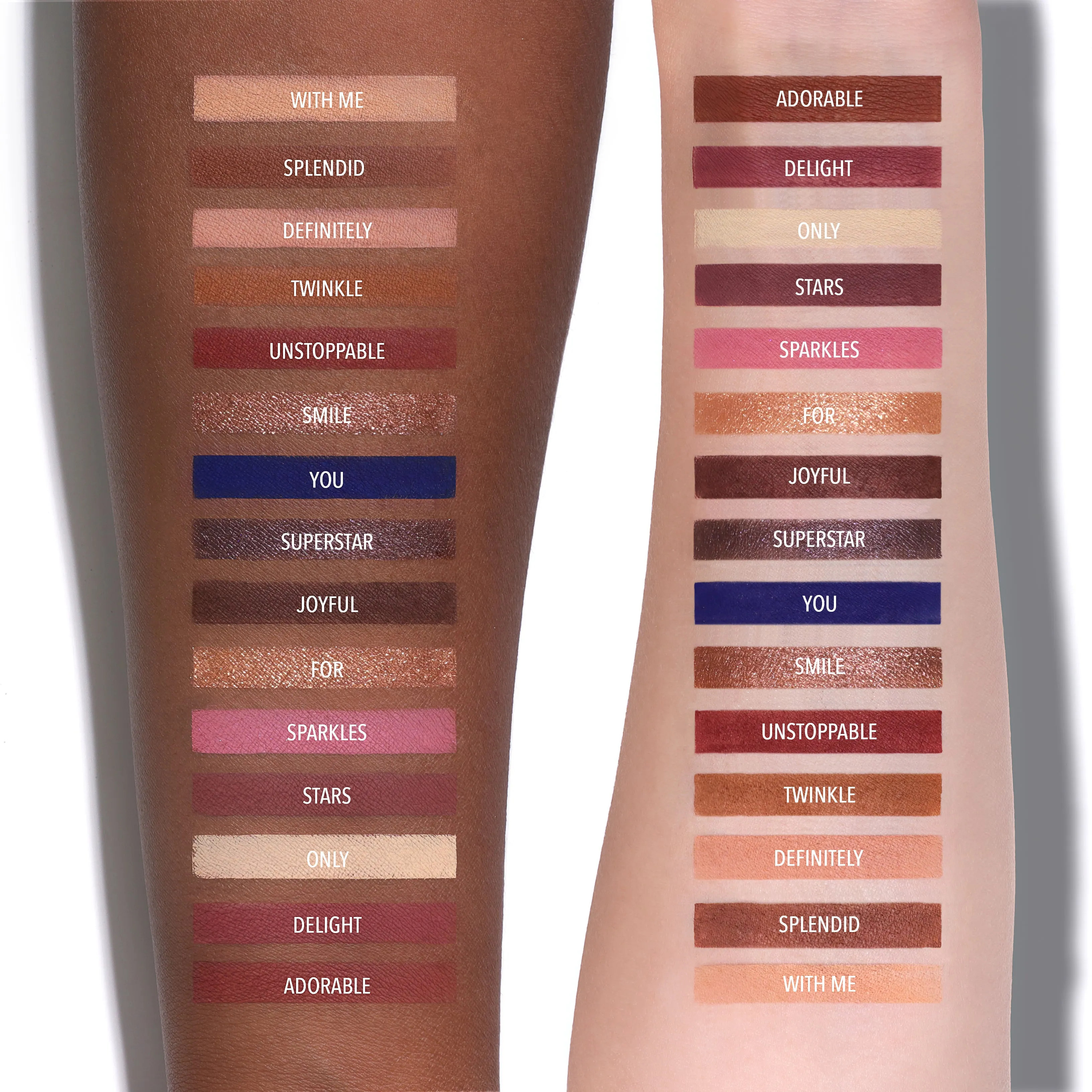 The Stars Shine As Bright As You Palette