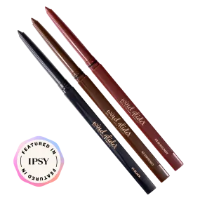 Whats Up Beauty - Wind Glider Gel Eyeliner Pencils (01 Black, 02 Espresso, 03 Burgundy)