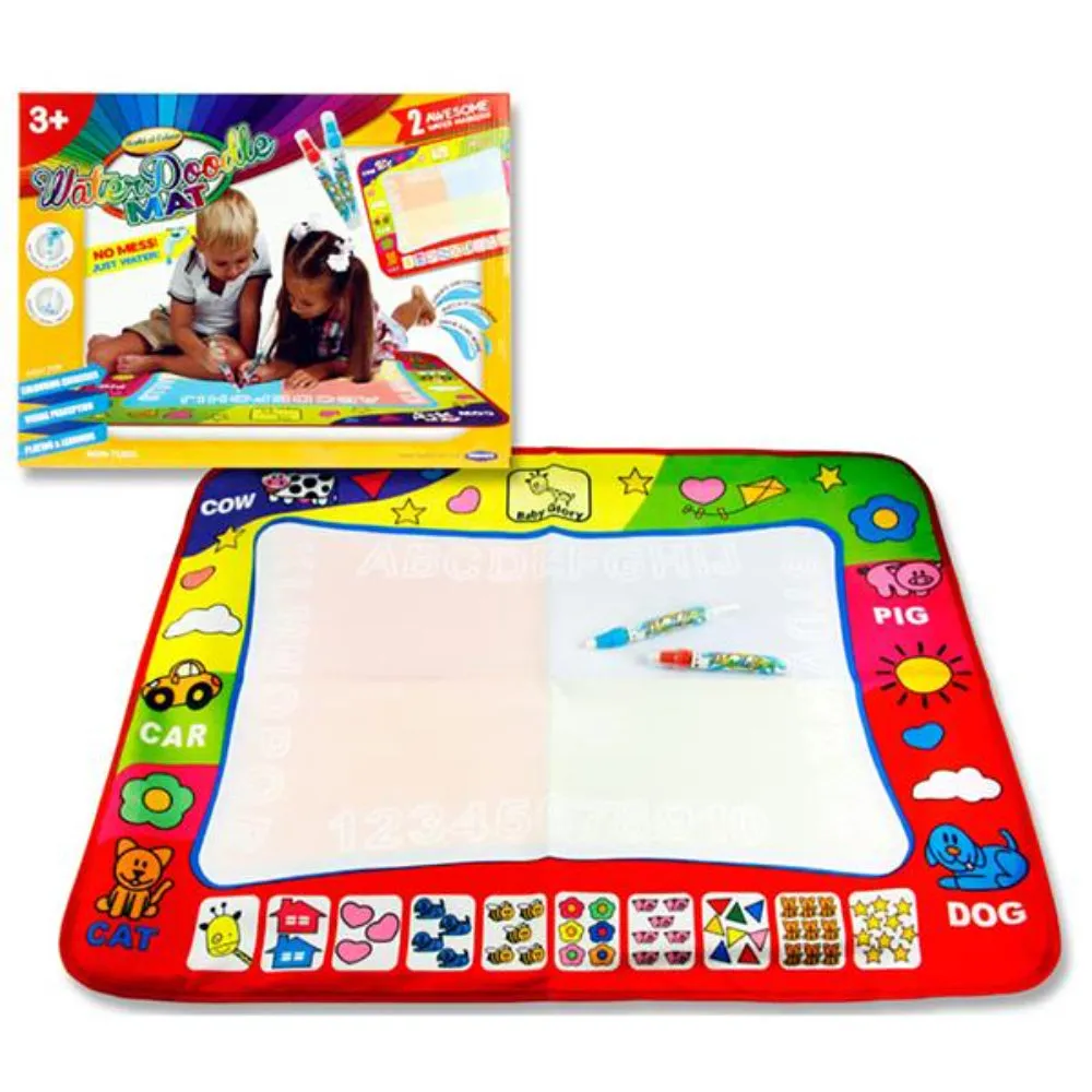 World of Colour 58x78cm Water Doodle Mat with 2 Water Markers - 3  Years